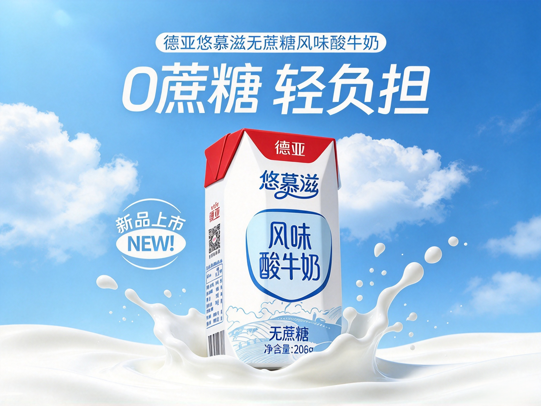 悠慕滋常温酸奶