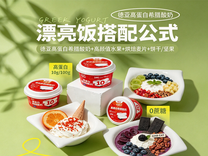 饭圈火的一塌糊涂的希腊酸奶怎么吃?